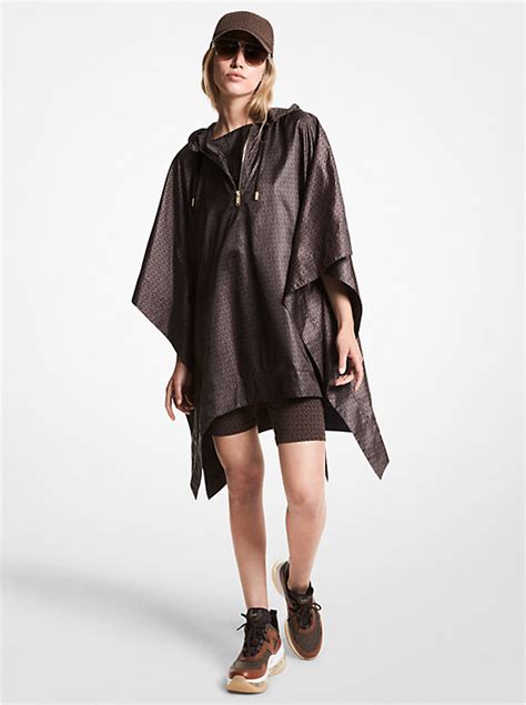 michael kors logo poncho|Mini Logo Ciré Poncho .